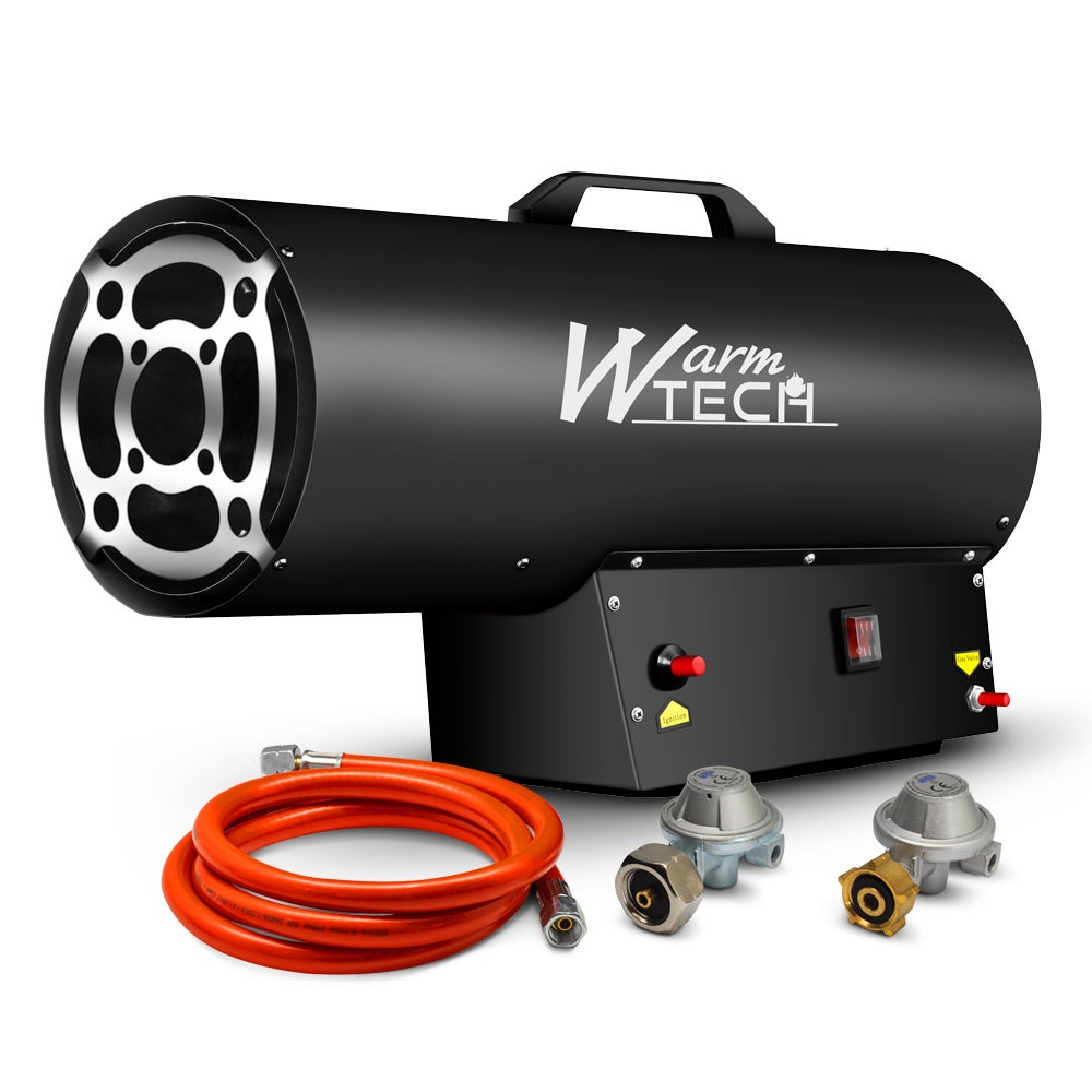 Canon à chaleur au gaz 50 KW avec tuyau et détendeur Leroy Merlin — free download