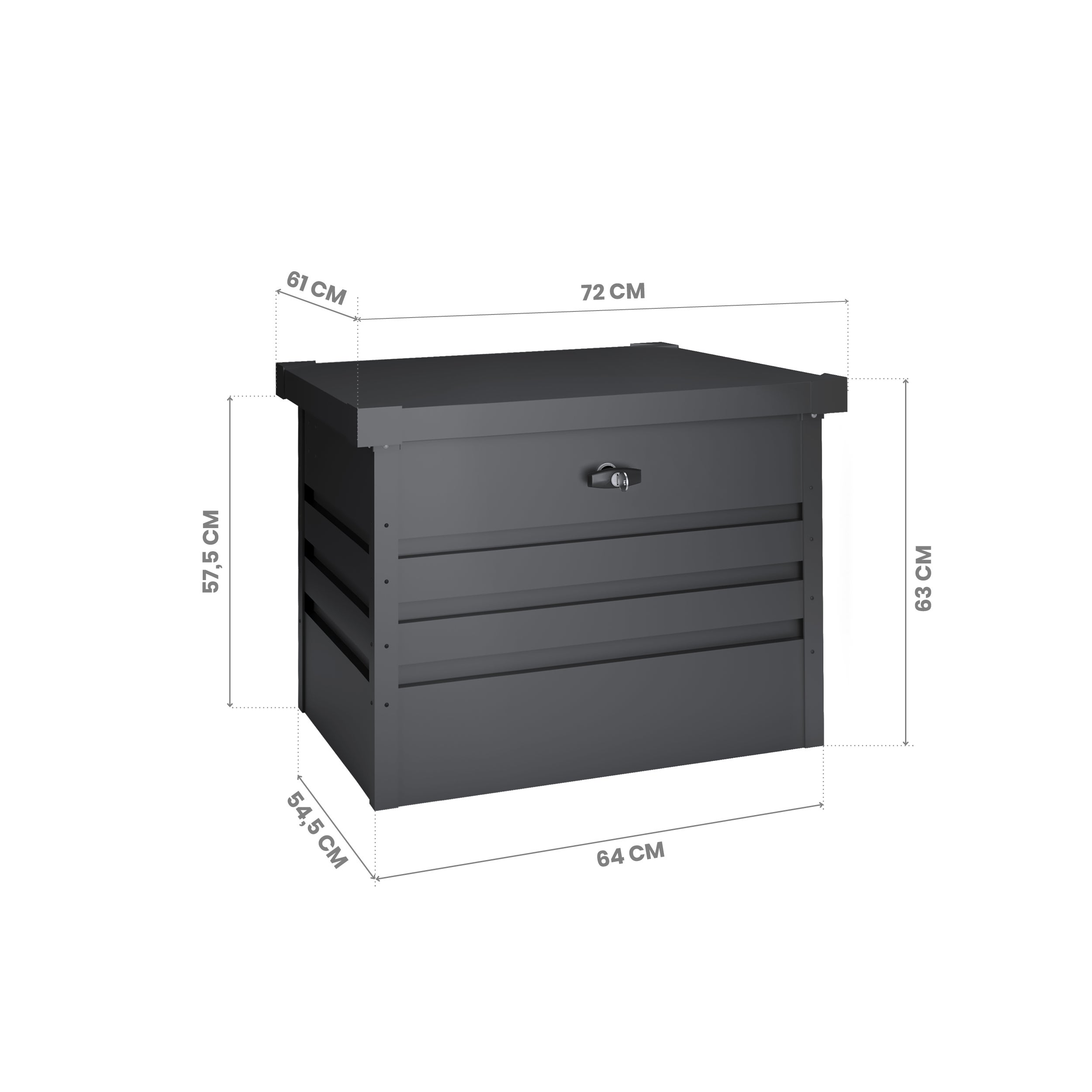 Capanno da giardino Aarhus 277L - 10 anni di garanzia - 4