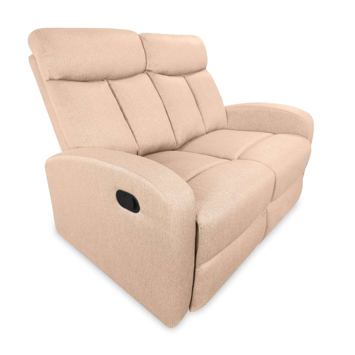 Sofa tarys 2 plazas beige 99cm al x 129cm an x 93cm l