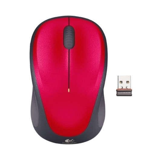 Souris sans-fil Logitech LGT-M235R Rouge