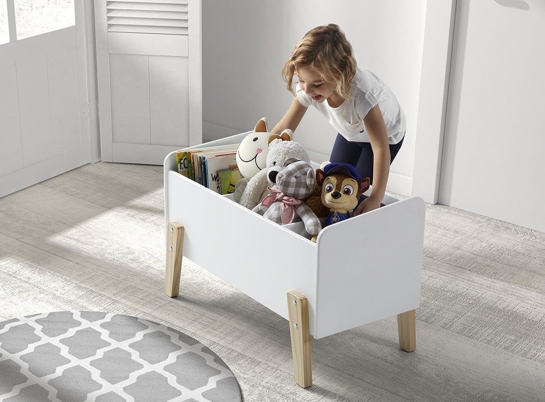 Coffre à jouets Kiddy - Blanc - 4