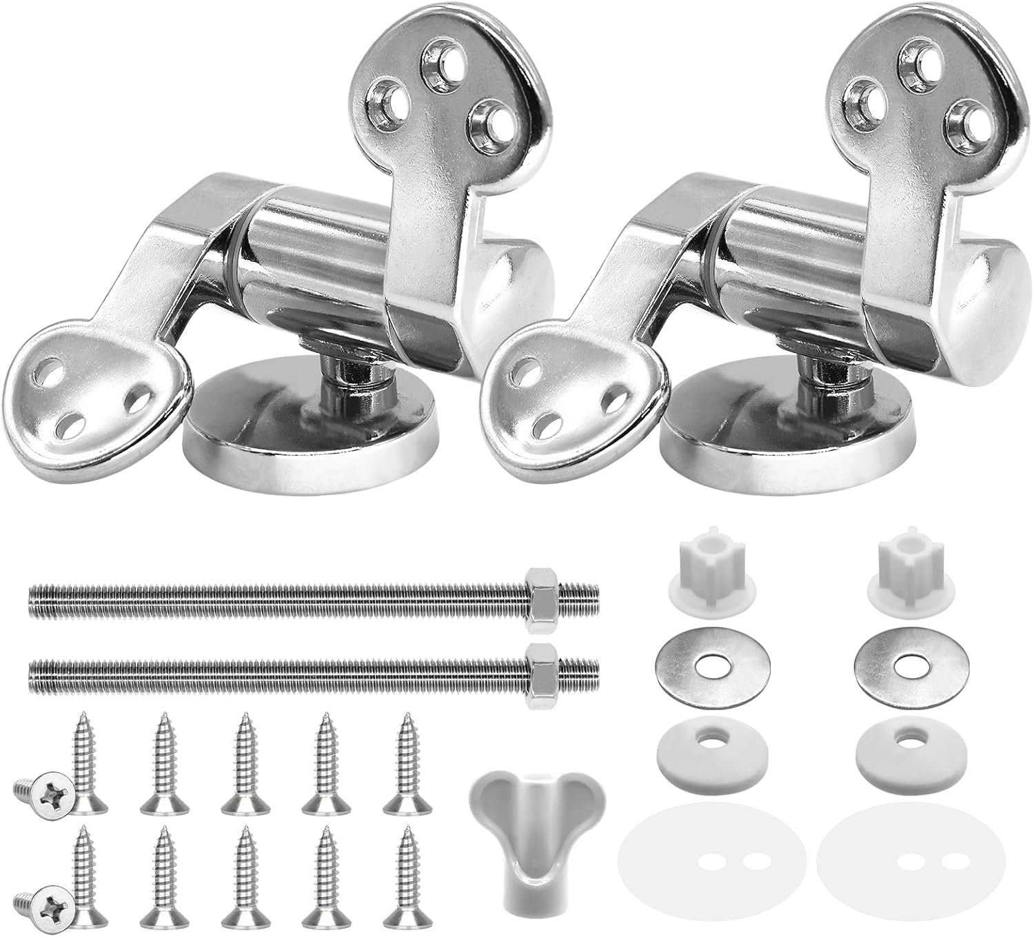 ANYCEE MAX Abattant De WC Avec Système D'abaissement Automatique En Duroplast Couvercle De Toilette En Forme De D Lunette De Toilette 96500499