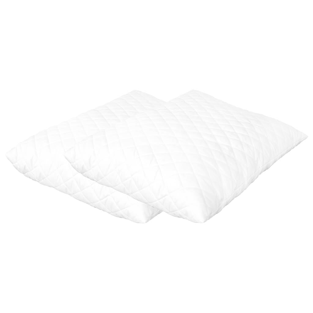 vidaXL Oreillers lot de 2 70x60x14 cm Mousse à mémoire de forme - 4