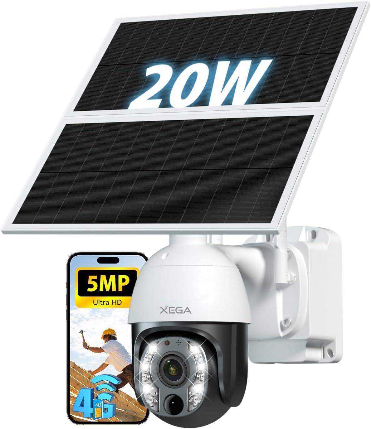 COCOCAM Telecamera Esterno 4G PTZ 2K con Pannello Solare Review: Libertà Totale Senza WiFi, La COCOCAM Telecamera Esterno 4G PTZ 2K con Pannello Solare Review: Libertà Totale Senza WiFi, La