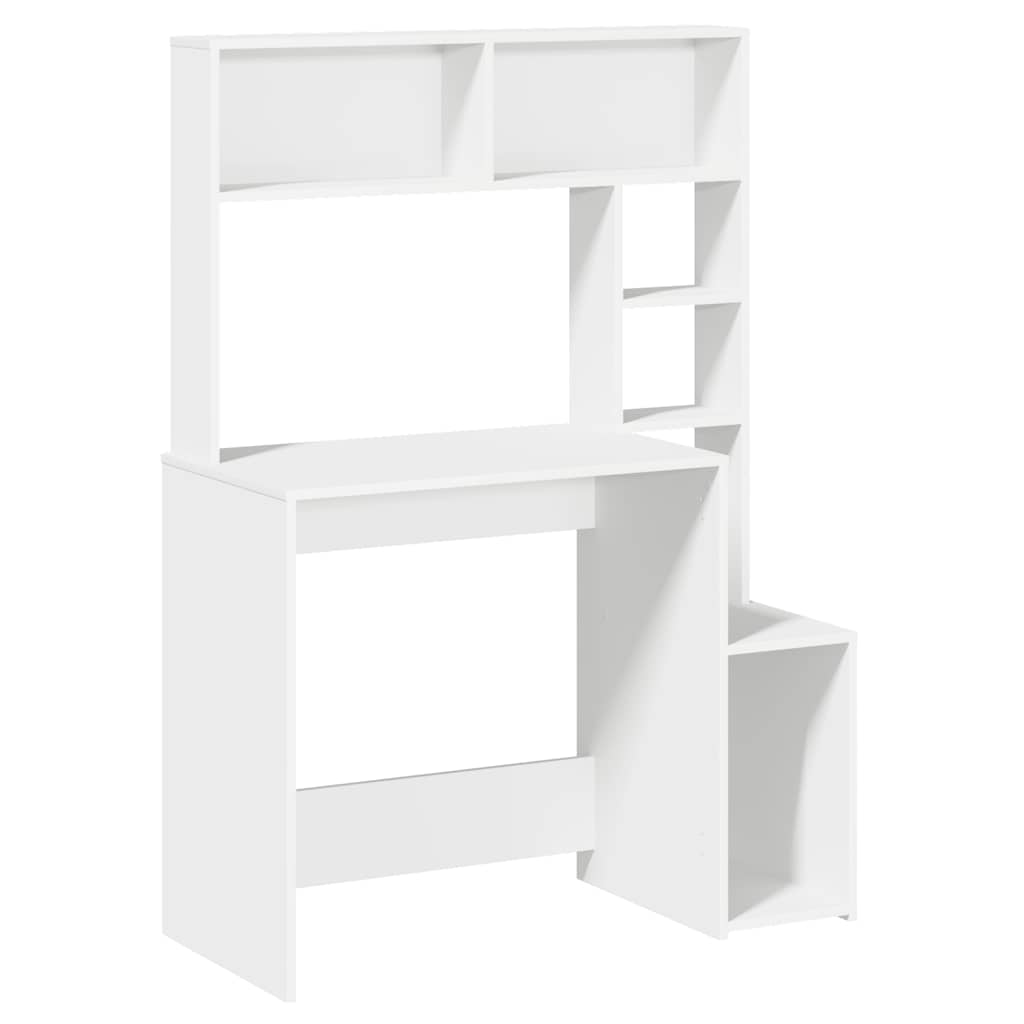 Caisson de bureau avec 2 tiroirs coloris blanc - NILIKO