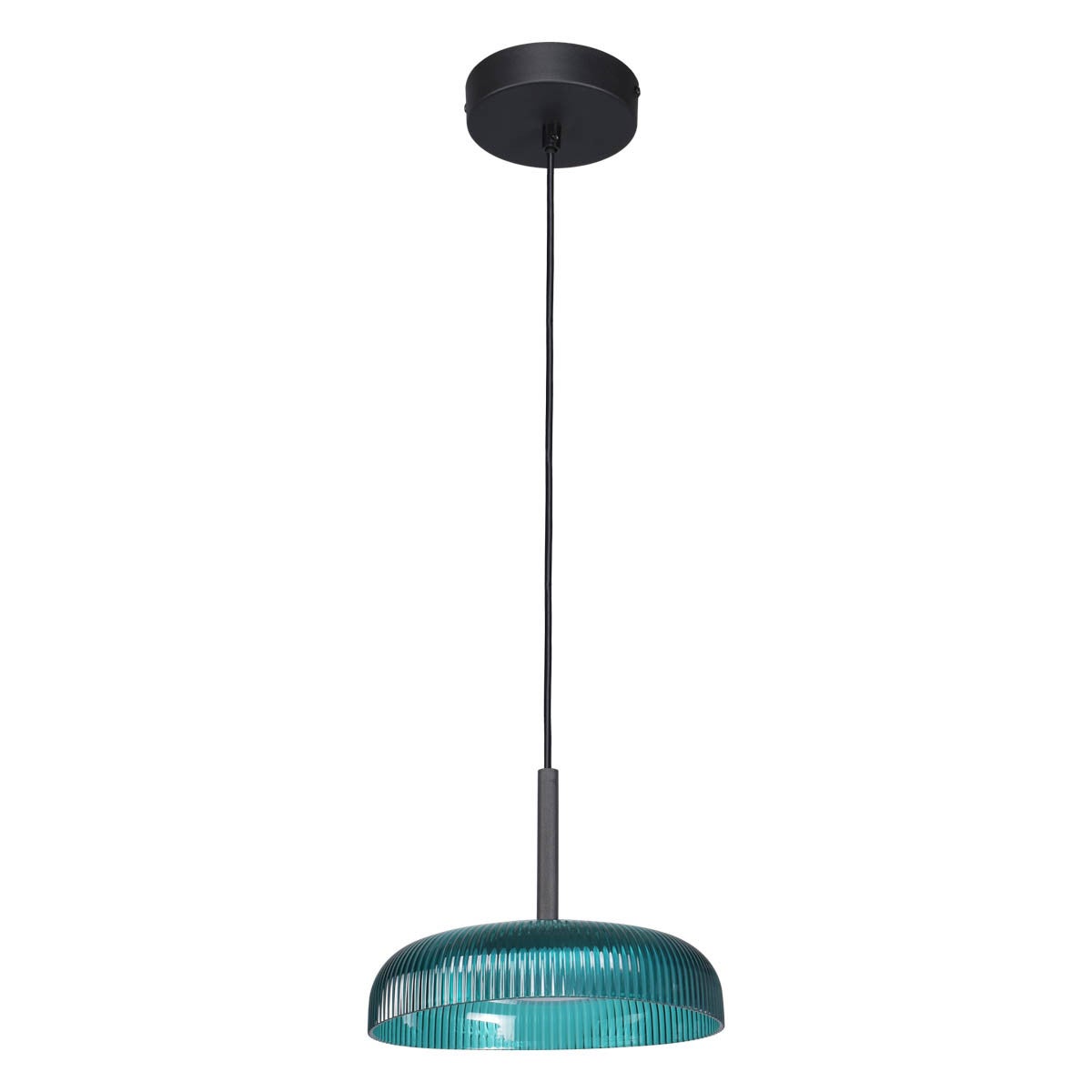 Lampa wisząca COLLE LED 12W Ciepła biel 1500lm zielona wym: 150 x 25 x 25 cm Italux