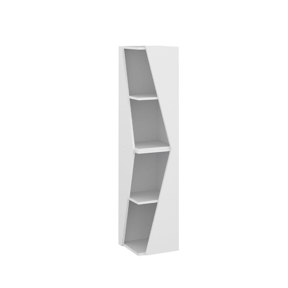 Vicco Szafka łazienkowa Benno, Biały, 31.6 x 70.5 cm z 3 półkami