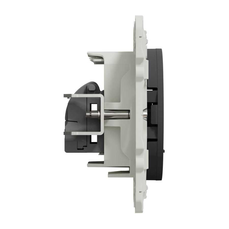 Odace prise double multimédia RJ45 grade 3 - anthracite - 4