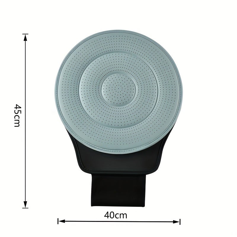ZAEWRY Coussin rotatif à 360°, coussin d'assistance pour personnes âgées et femmes enceintes, coussin de siège multifonctionnel pour voiture (noir) - 4