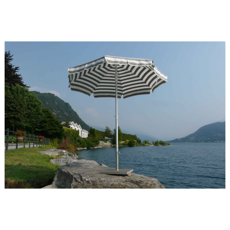 Ombrellone palo centrale Superalux Made in Italy - diametro 200 cm - Talpa - 2