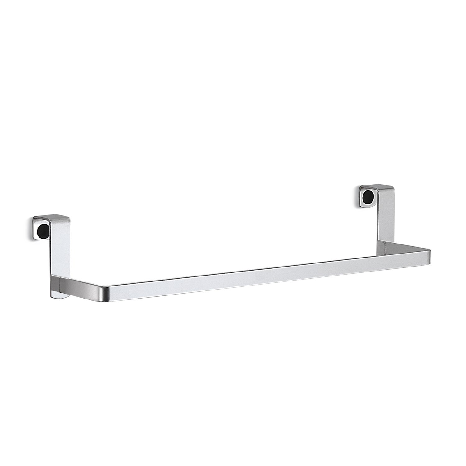 Scopino Per WC In Acciaio Inox E Plastica Con Supporto Salvaspazio - Design Moderno, Asciugatura Rapida - 11,4 X 11,4 X 16,5 Cm