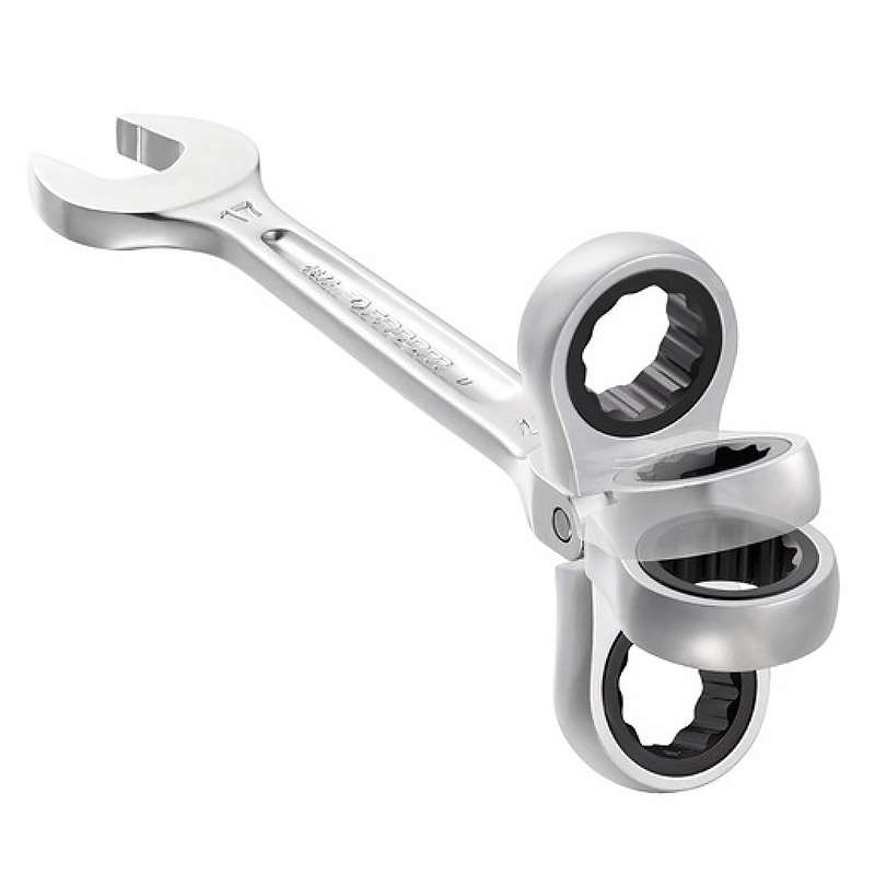 Jeu de 12 clés mixtes à cliquet articulées 7 à 19 mm FACOM 467BF.JP12PB - 2