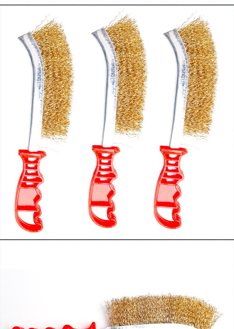 Lot 2 Brosses à Craie Escalade – 4 Ou 6 Rangs, Poils De Porc, Manche Plastique, Pour Bloc Et Mur