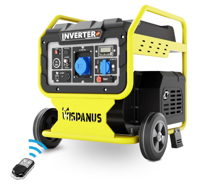 Groupe électrogène INVERSEUR démarrage à distance 8000 W HISPANUS — free download