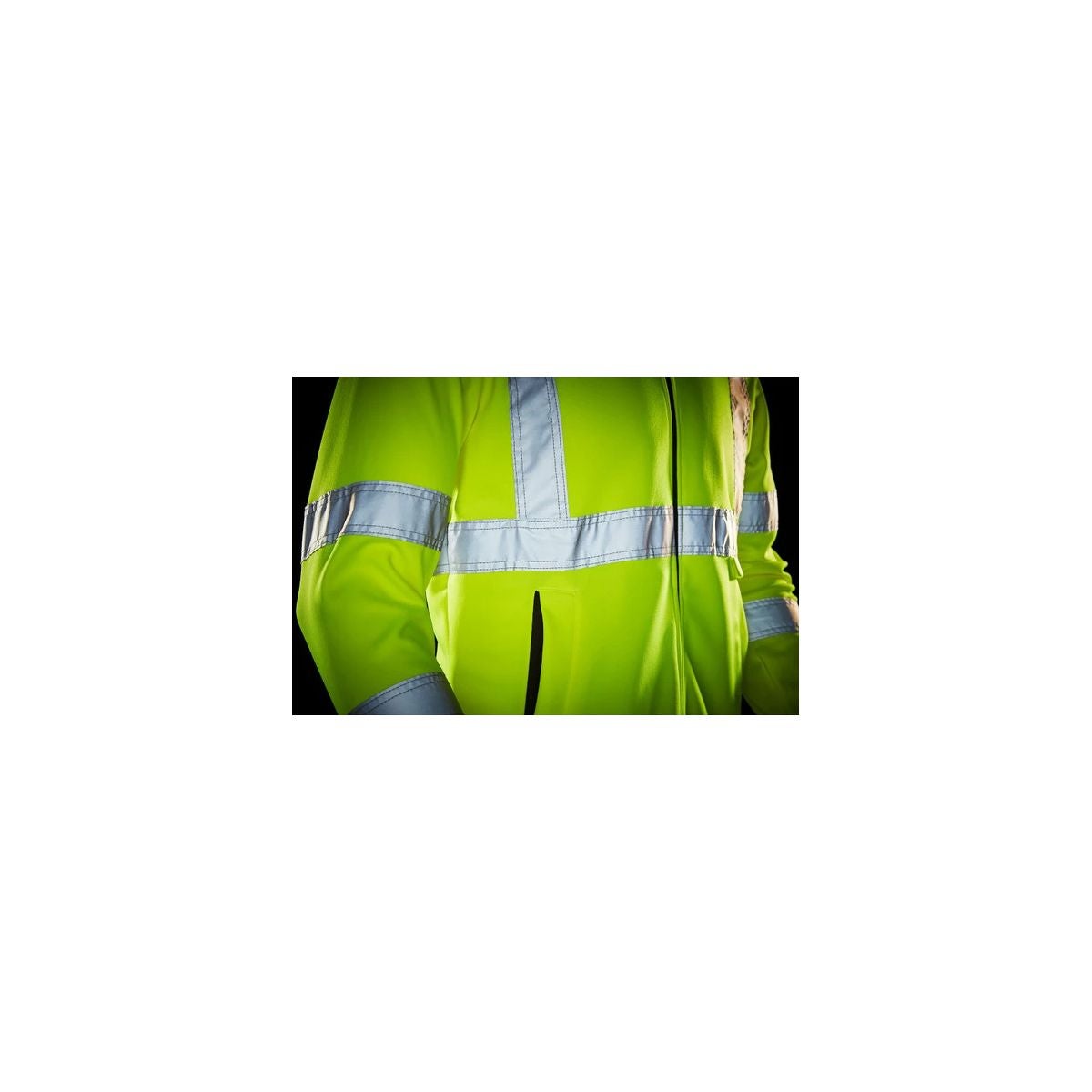 Sweat haute visibilité Helly Hansen ADDVIS ZIP HOODIE Jaune 4XL - 5