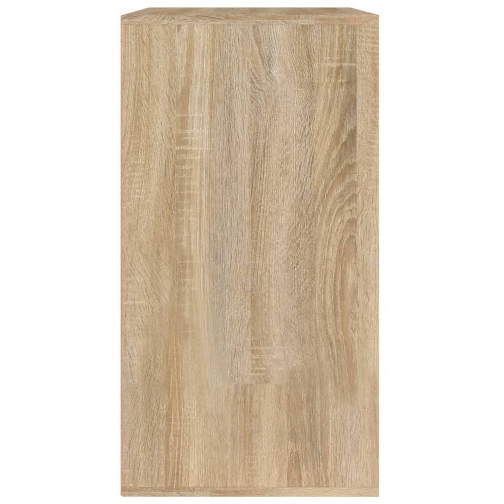 Armário de maquiagem em compensado de carvalho Sonoma 80x40x75cm - COMFORTXL - 7