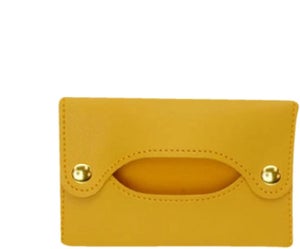 Porta Fazzoletti In PU Nero – Compatto 10x6,5x1,5 Cm, Impermeabile, Per Borsa, Auto E Casa