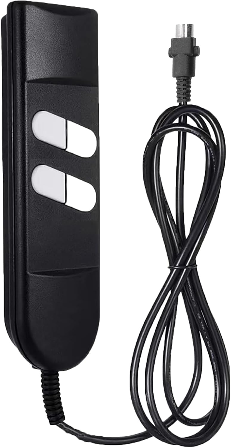 Télécommande Manuelle Pour Chaise Longue électrique - 4 Boutons - 12-24V - Câble 190cm - Compatible Canapés électriques