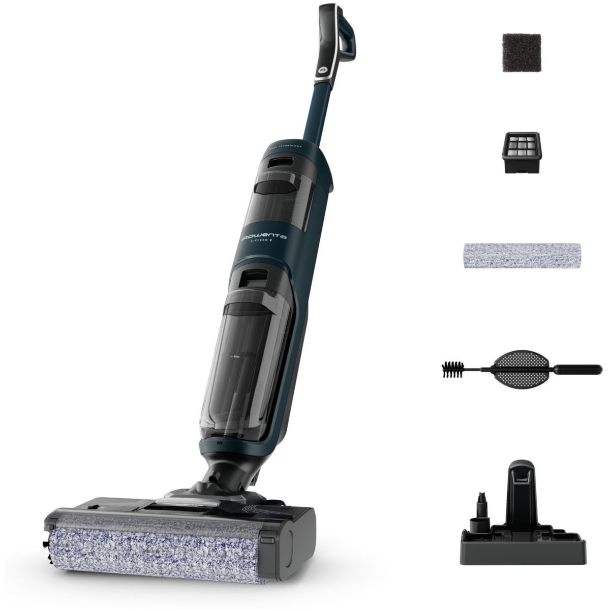 Rowenta Gz2251e0 Aspirador Escoba X-Clean 2 Fregon Hogar , Leroy Merlin