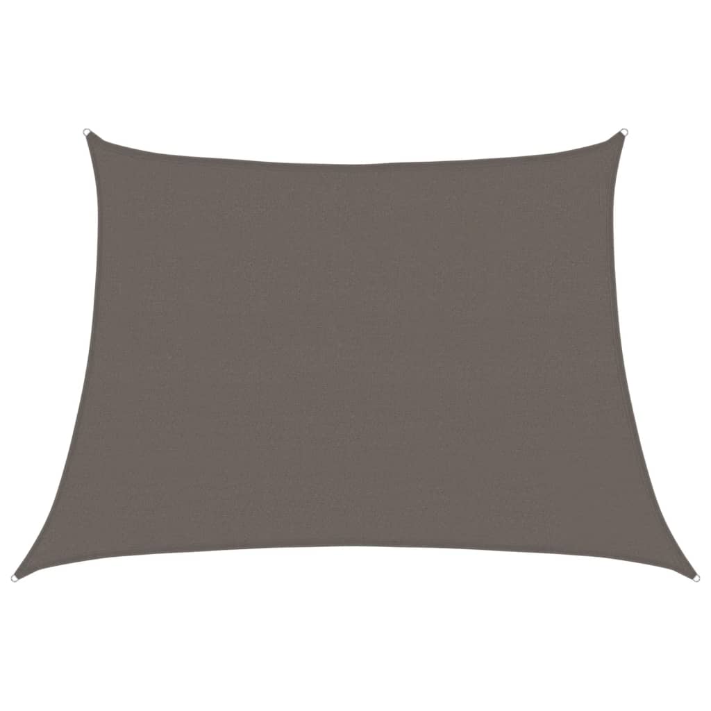 Maison Exclusive - Vela Parasole 160 g/m² Antracite 4/5x3 m in HDPE - 2