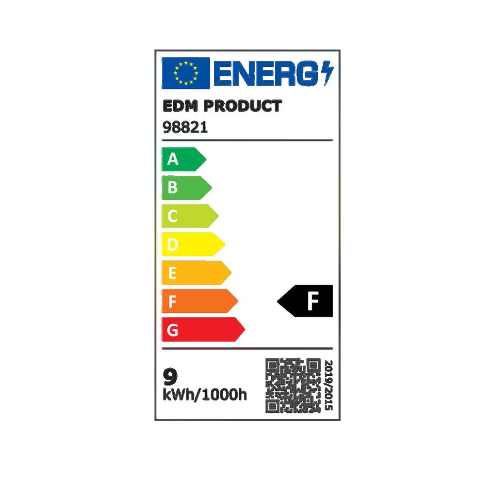 Linestra led 1 prise s14d 9w 700lm 6400k lumière froide ø3x50cm edm - 2