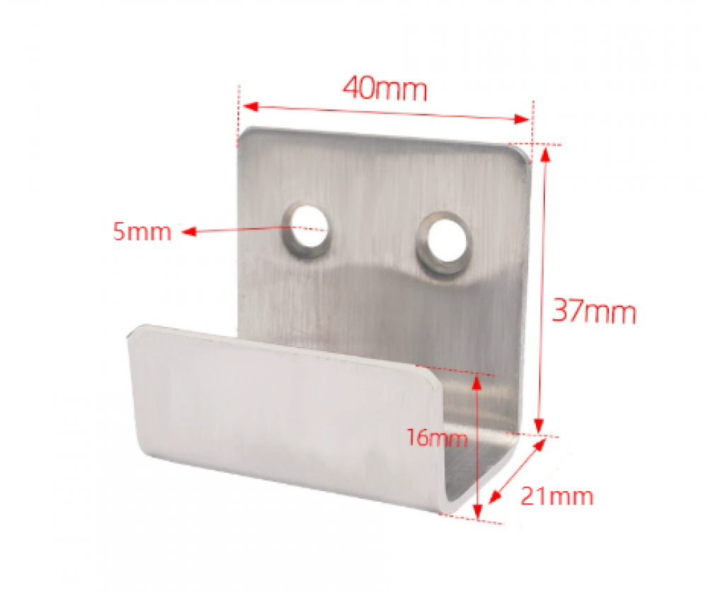 Fissaggio Specchio Senza Viti Ganci Per Specchi E Quadri In Ottone - 2 Pezzi, Carico Fino A 8 Kg, Facili Da Montare Ganci Decorativi Ottone - Foto 7