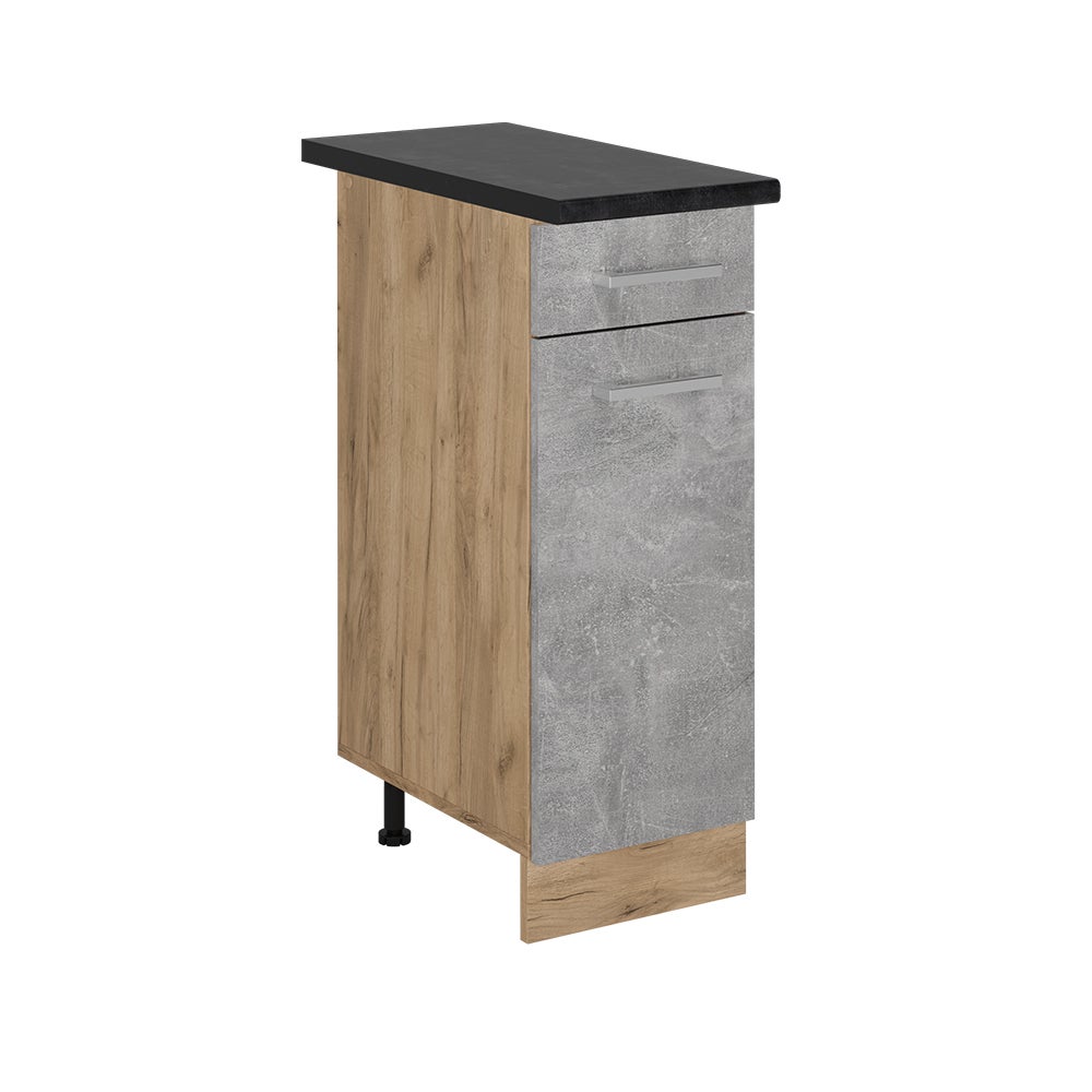 Vicco Szafka dolna do kuchni R-Line, Beton, 30 cm , BP Antracyt
