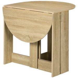 Tavolo Ovale Pieghevole in Legno di Balau | Pontoni Legnami srl