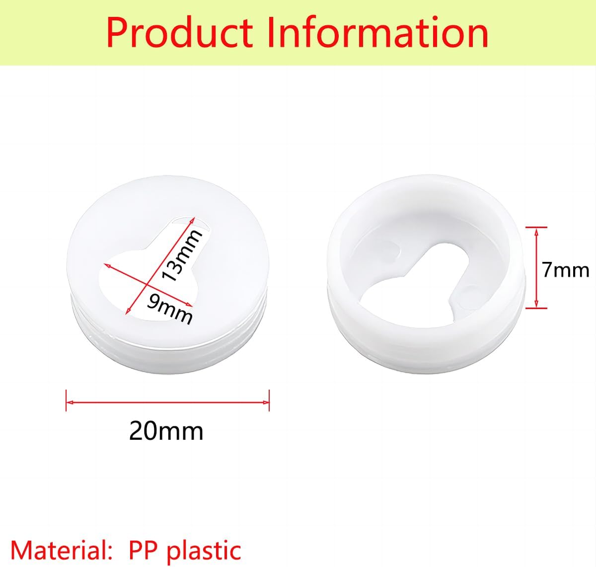 16 pezzi ganci a buco della serratura, clip per appendere a buco della serratura, staffe di sospensione, per appendere cornici alla parete - 2