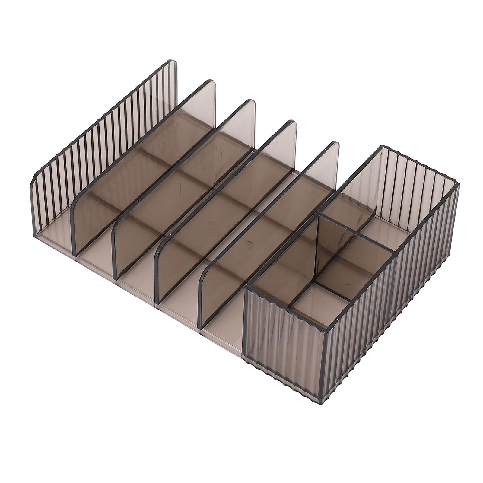 Organizer Da Cucina In Acciaio – Supporto Divisorio 5 Scomparti Per Padelle, Teglie E Taglieri – Dimensioni 20x19,8x18 Cm – Salvaspazio