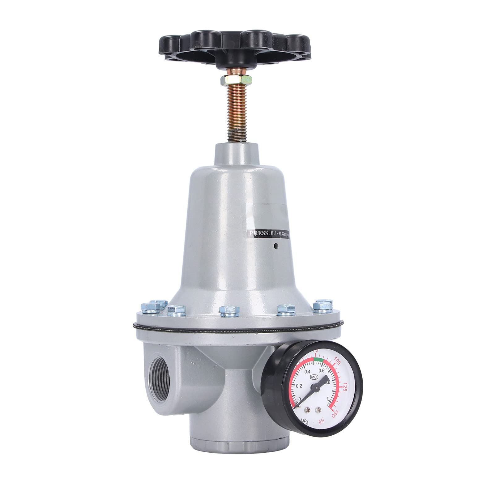Valvola Riduttrice Di Pressione Acqua In Acciaio Inox 304 – DN15-DN50, Regolabile 0,15-0,5 MPa, 80°C
