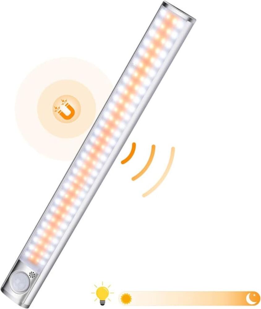 Kinkiet LED z czujnikiem ruchu, wodoodporny IP65, do użytku wewnętrznego i zewnętrznego, czarny akryl, nowoczesny design, do ogrodu