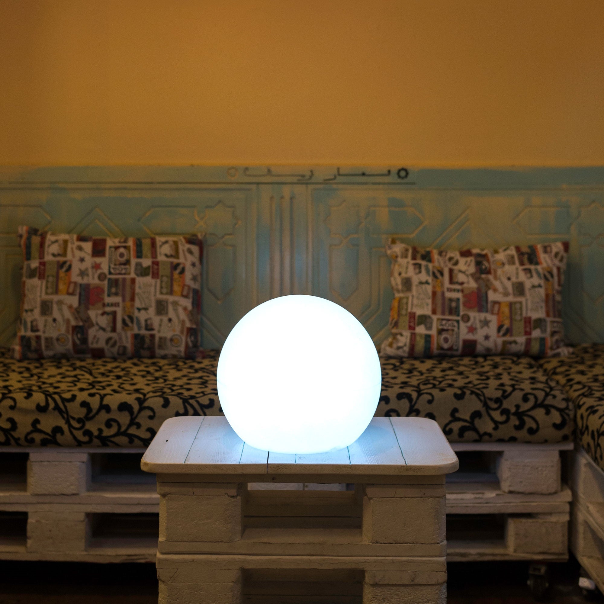 Bola com luz 'Lua' Ø30x27cm - 3