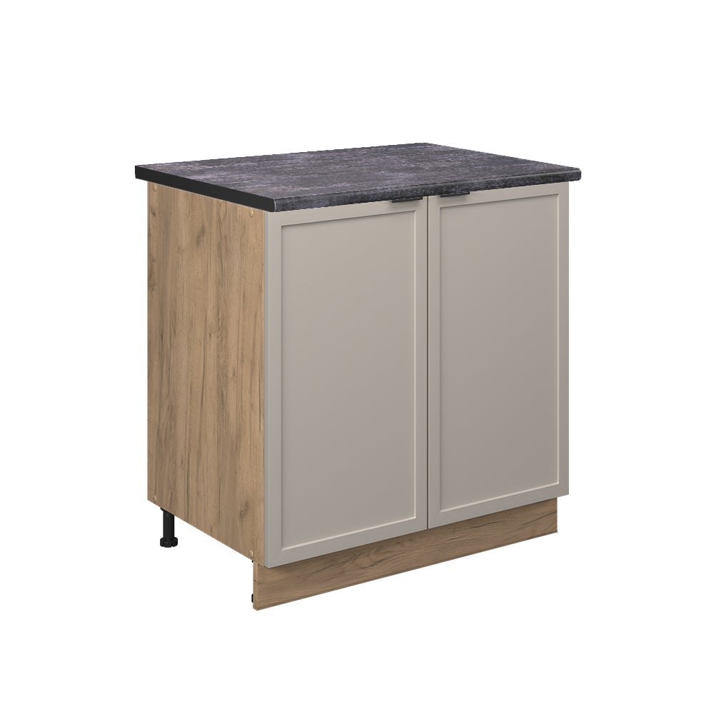 Vicco Szafki kuchenne Fame-Line, GreyBeige, 80 cm z półką, BP Antracyt