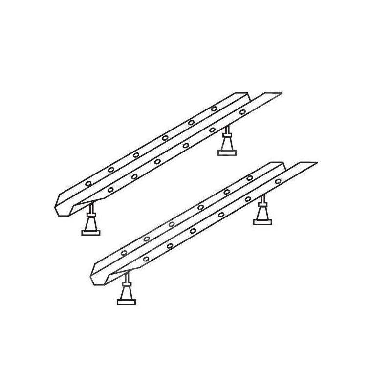 Ravak Pieds pour baignoire 80 cm (CY00040000) - 2