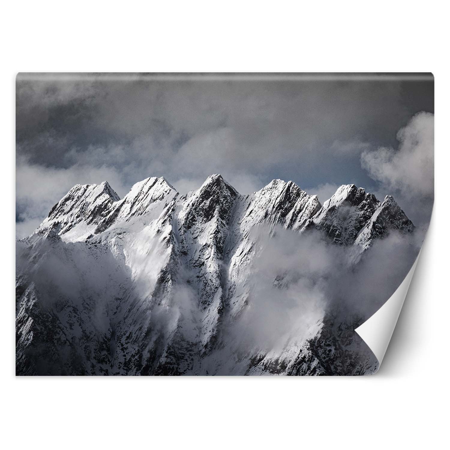 Fototapeta, Góry zima krajobraz 200x140