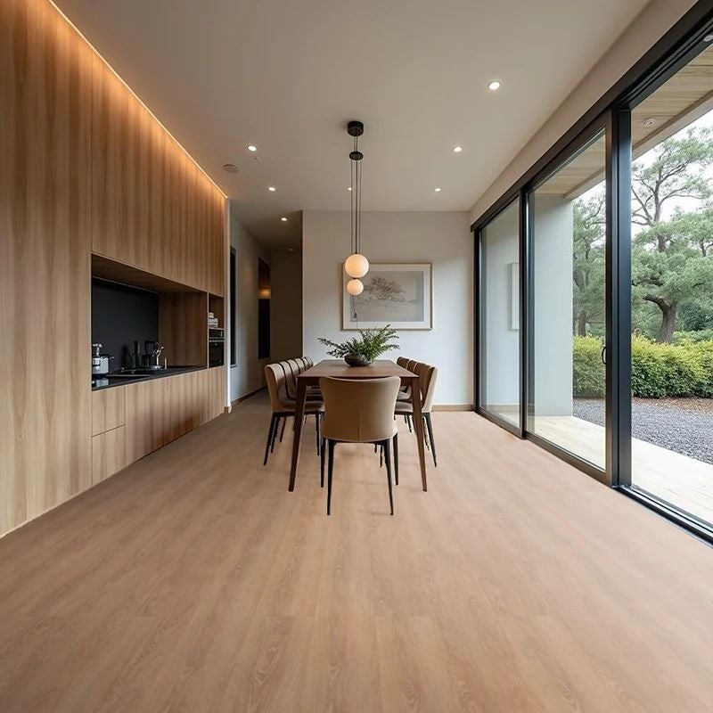 Arquiservi - Piso Laminado AC5 8mm (59,93 m²) Piso resistente à água, sem bisel, fácil montagem. Carvalho Fuego - 3