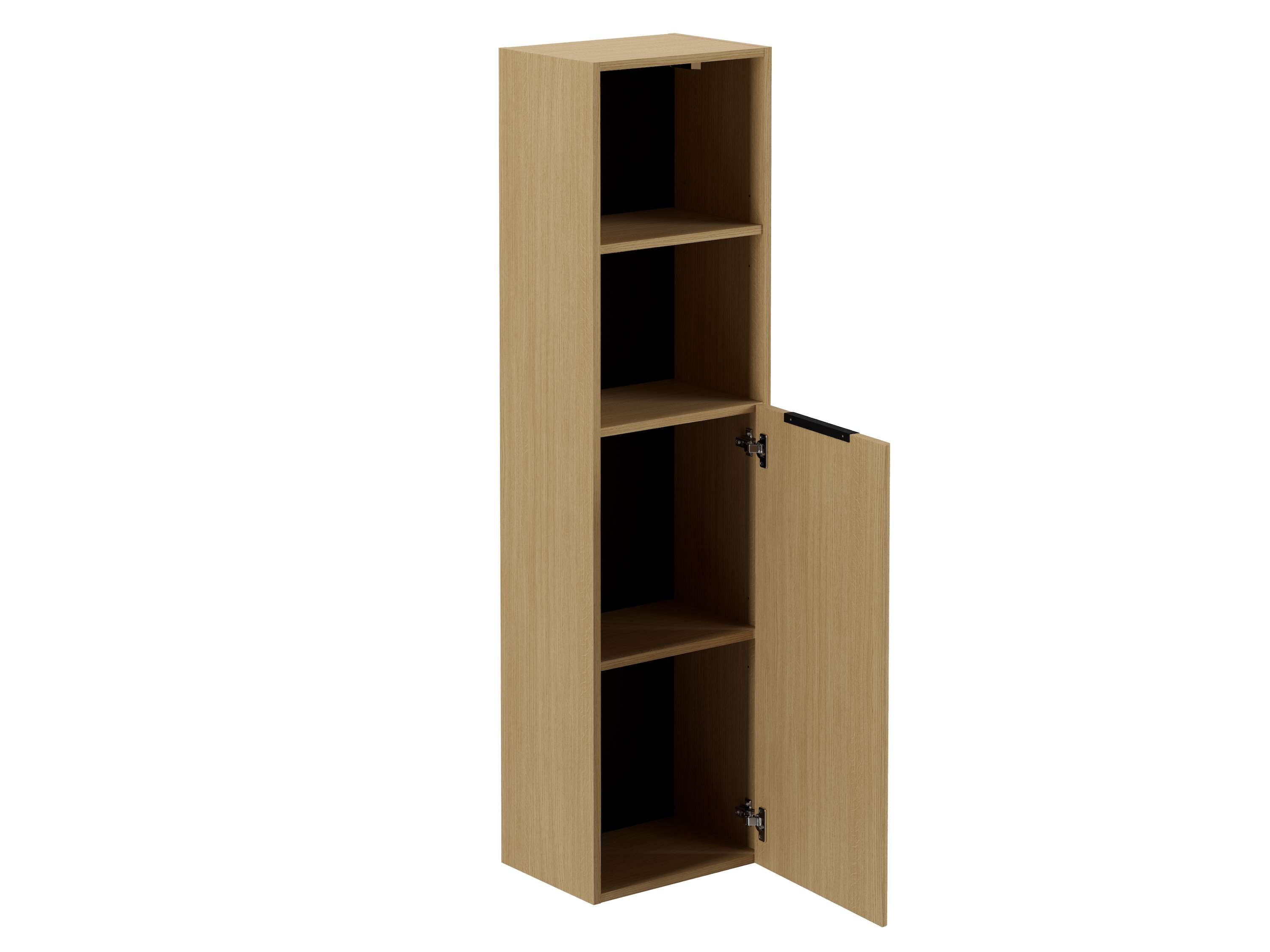 Colonne de salle de bain DOVRE 1 porte 150x40x31,6 cm chêne T-BATH - 6