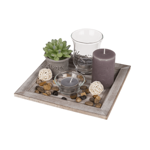 Bacheca Legno 4 Ganci Da Parete - Portachiavi Organizer 35x13x35 Cm, Stile Moderno - Foto 8