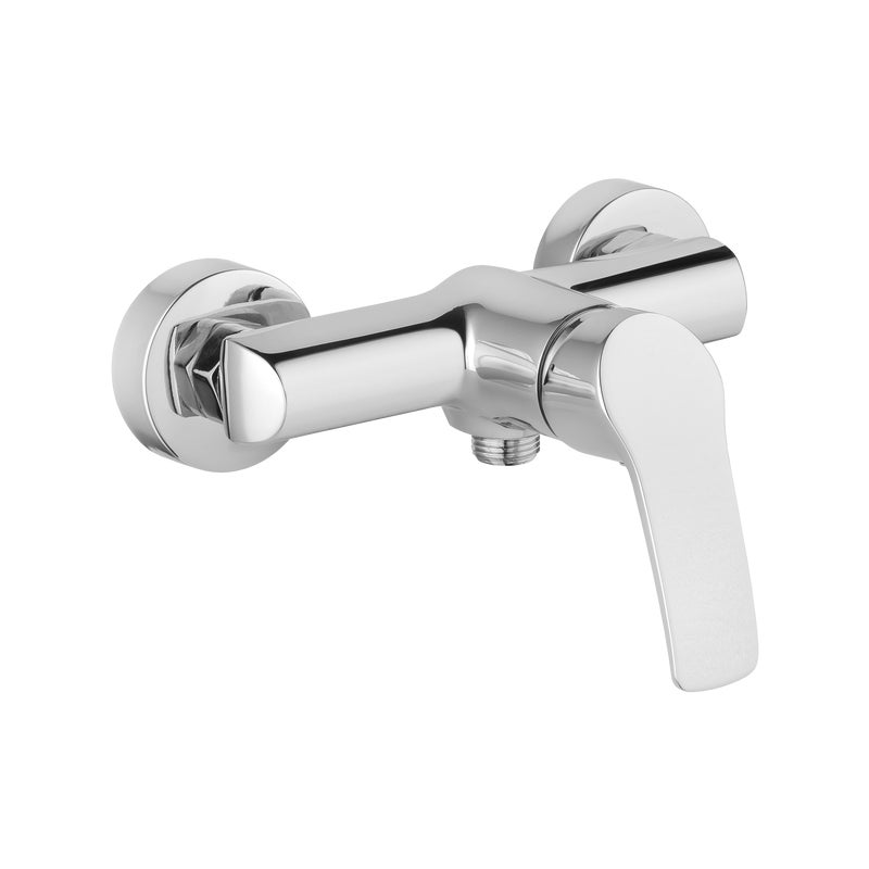 Bateria Prysznicowa Natryskowa Ścienna Kran do Prysznica INVENA Malta Chrom