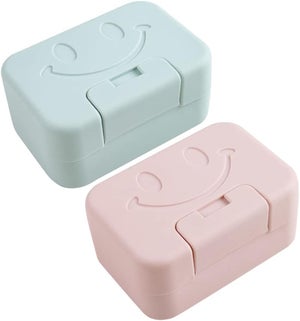 Boîtes De Rangement En Plastique Avec Couvercle Coloré Et Empilable De Qualité URBNLiving, Plastique, Violet, Unique., 32 Liter