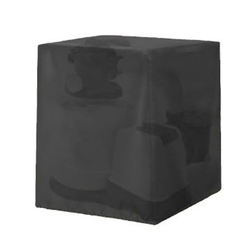 Copertura Protettiva Per Pompa Scaldabagno Spa – Gonfiabile Impermeabile 43x38x54 Cm – Adatta Per Vasca Idromassaggio Esterna (Nero)