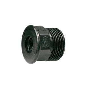 10PZ NIPLES RIDOTTO FILETTATO MASCHIO MASCHIO IN POLIPROPILENE - M 2 M