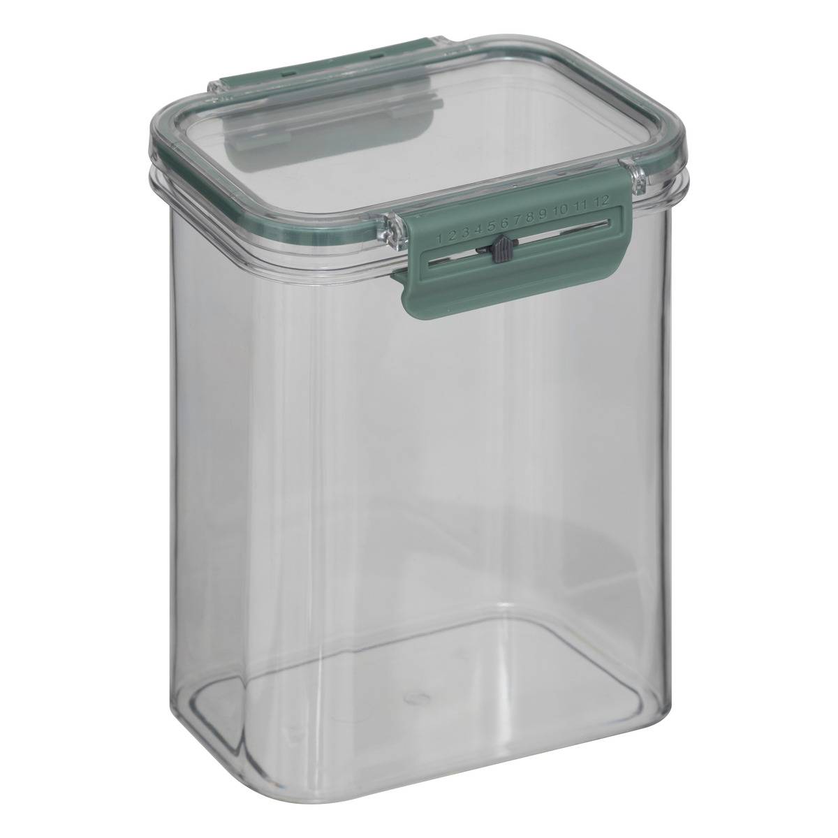 PUDEŁKO HERMETYCZNE Neo zielone wysokie 1,3L WSKAŹNIK DATY