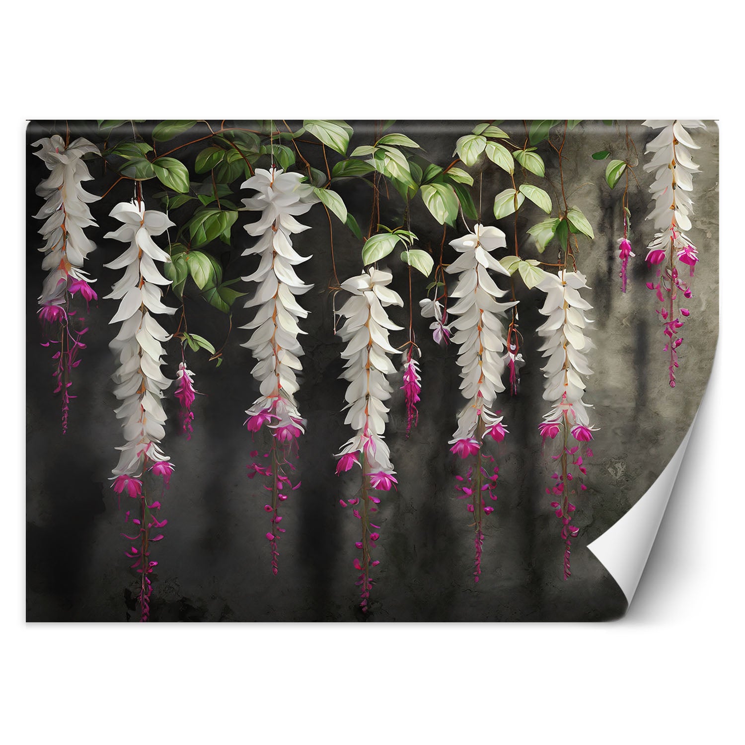 Fototapeta, Kwiaty Beton Botanika 250x175