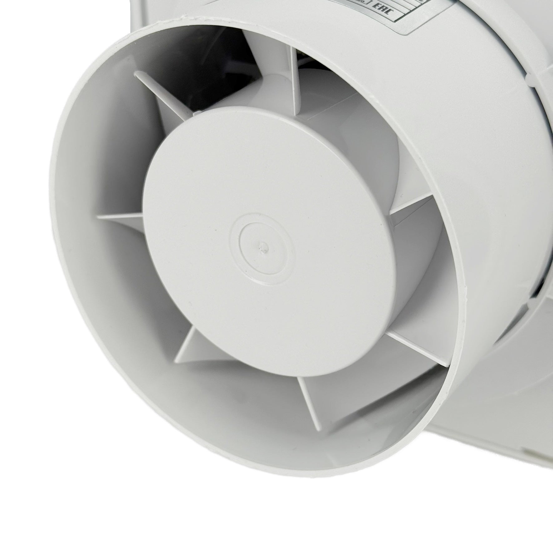 Ventilateur d'extraction du mur 100 mm en plastique CLASSIC blanc 500.000.100 HOROZ ELECTRIC - 6