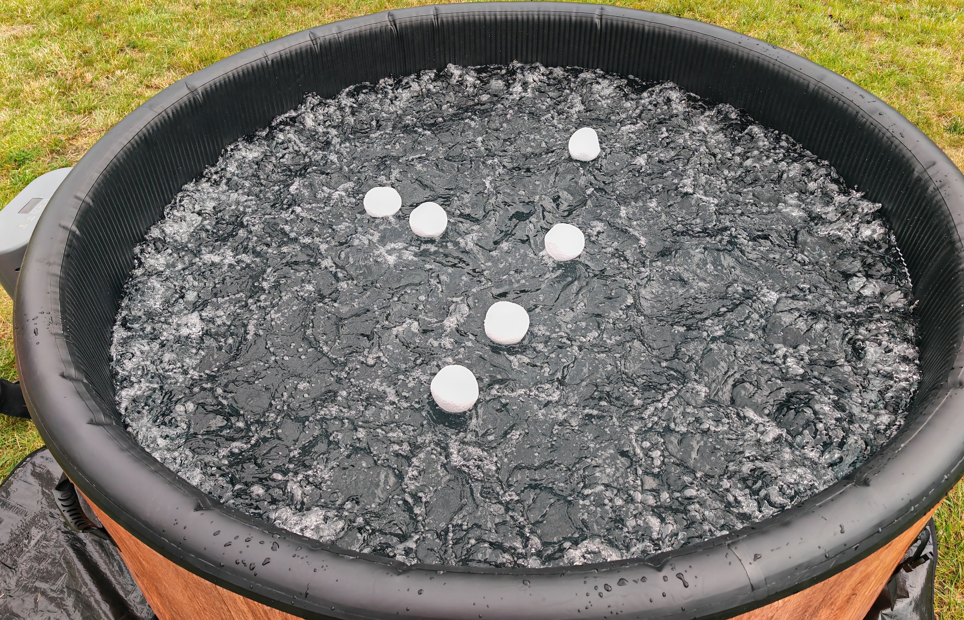 COIL Kule filtracyjne absorpcyjne do spa jacuzzi basenu 8cm (zestaw 4 sztuk) - 7