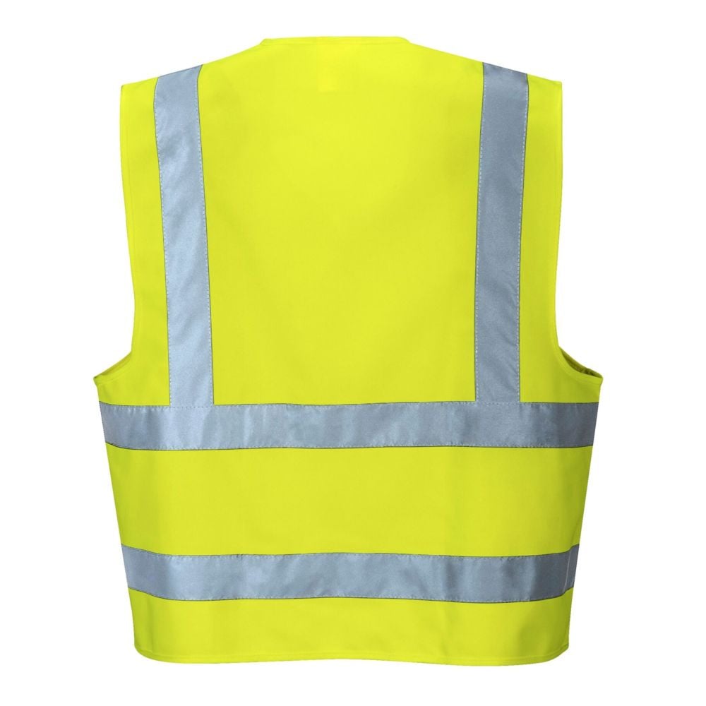 Gilet haute visibilité Portwest baudrier double ceinture Jaune L - XL - 2