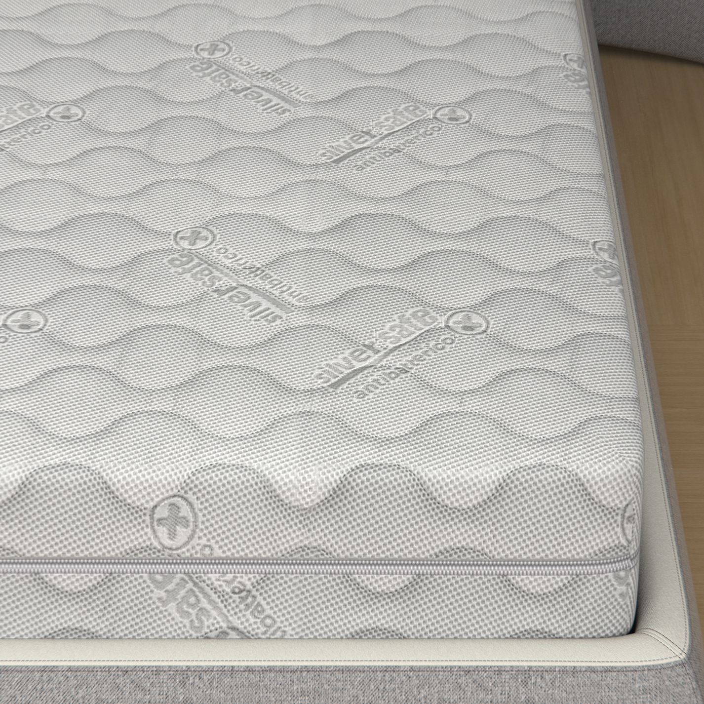 Matelas 100x200 en waterfoam épaisseur 18 cm, déhoussable | Sim - 3