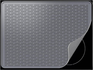 PAWBOSE Copertura superiore della stufa per stufa elettrica, tappetino in silicone resistente al calore, tappetino per piano cottura a induzione traslucido, 78 x 50 cm, tappetino per piano cottura a